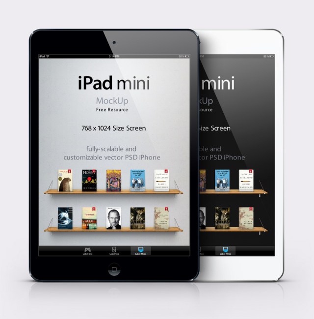 iPad mini Mockup