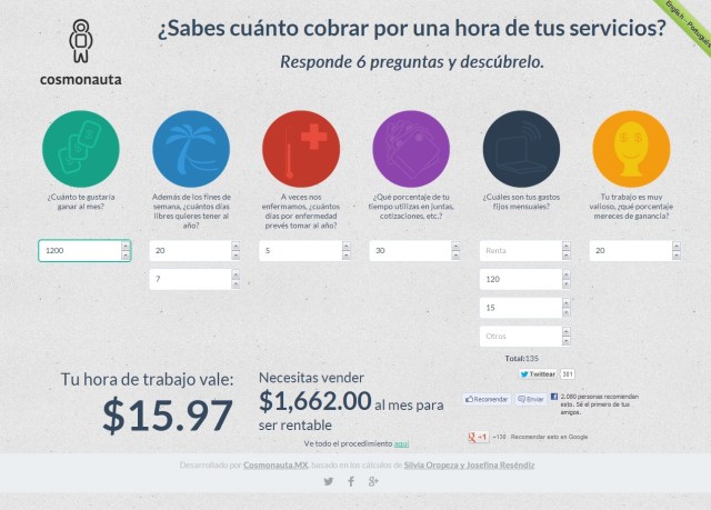 Calculadora para diseño