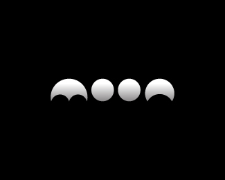 Logos de lunas, moon logos