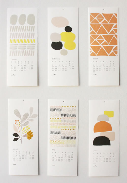 Calendarios originales