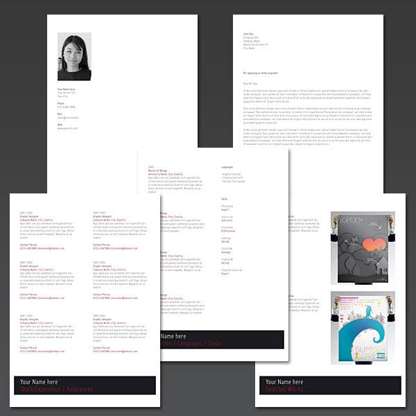 Curriculum original en InDesign