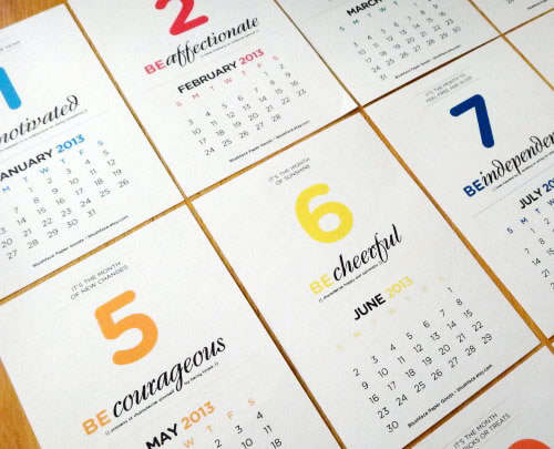 Calendarios originales