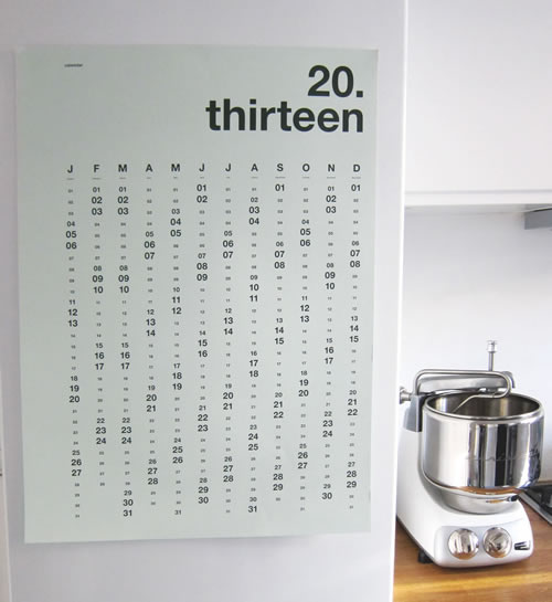 Calendarios originales