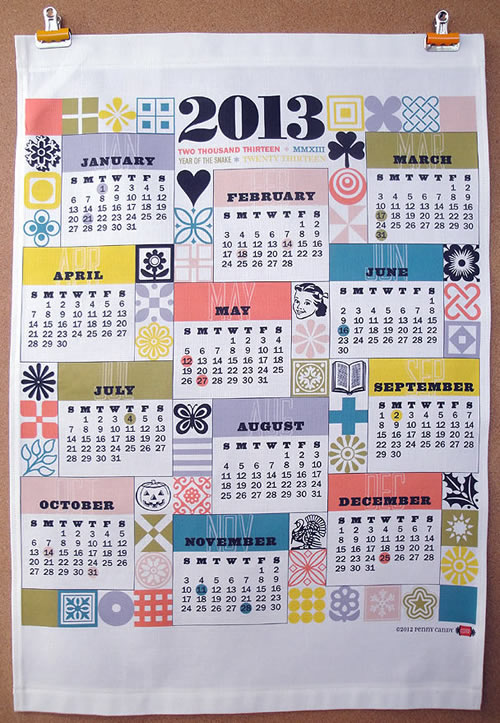 Calendarios originales