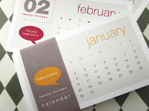 Calendarios originales