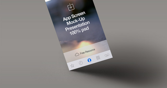 Diseño de apps, mockup