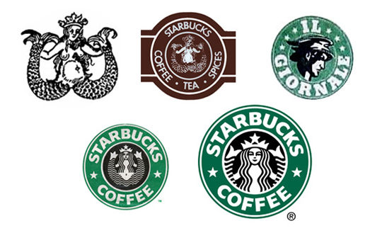 Historia de los logotipos Starbucks