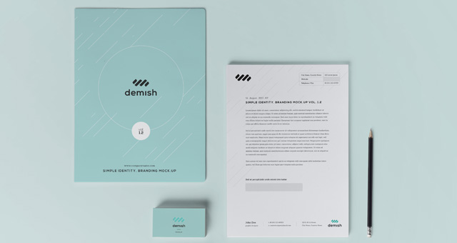 Mockup para Branding