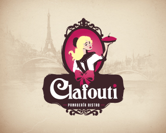 Logos con siluetas femeninas