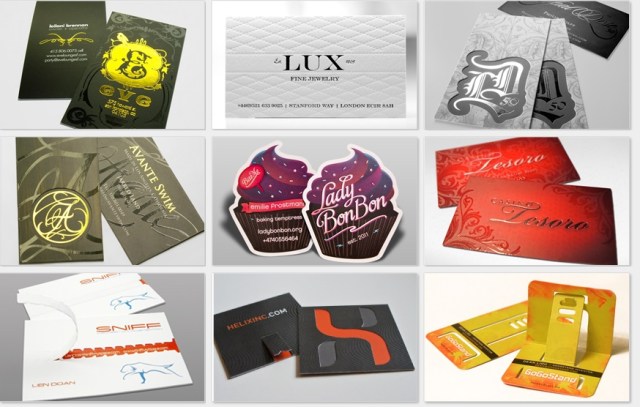 Inspiración para tarjetas de visita