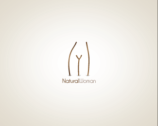 Logos con siluetas femeninas