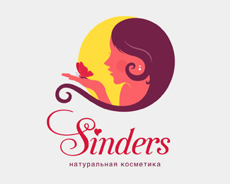 Logos con siluetas femeninas