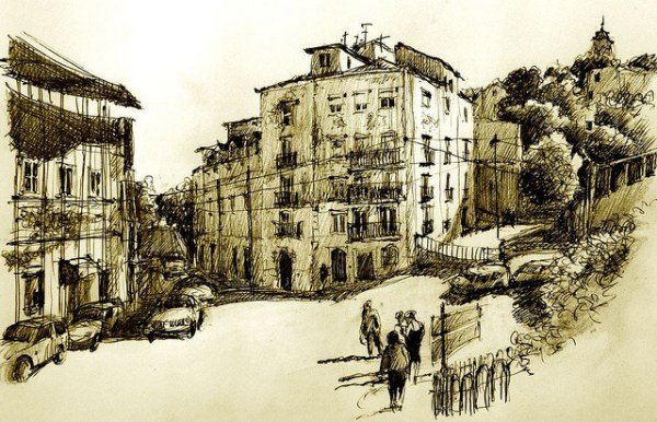 Ilustraciones a boli