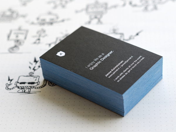 Tarjetas de visita minimalistas