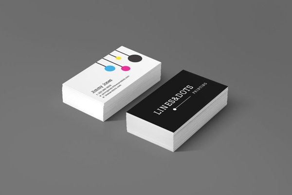 Tarjetas de visita minimalistas
