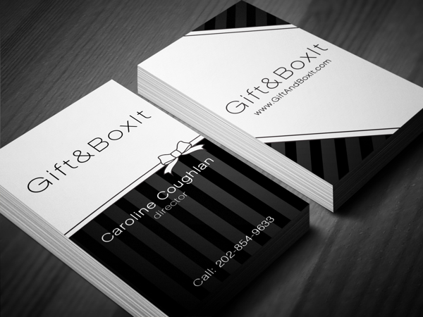 Tarjetas de visita minimalistas
