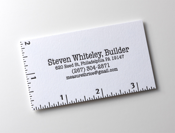 Tarjetas de visita minimalistas