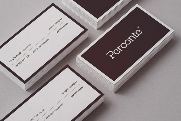 Tarjetas de visita minimalistas