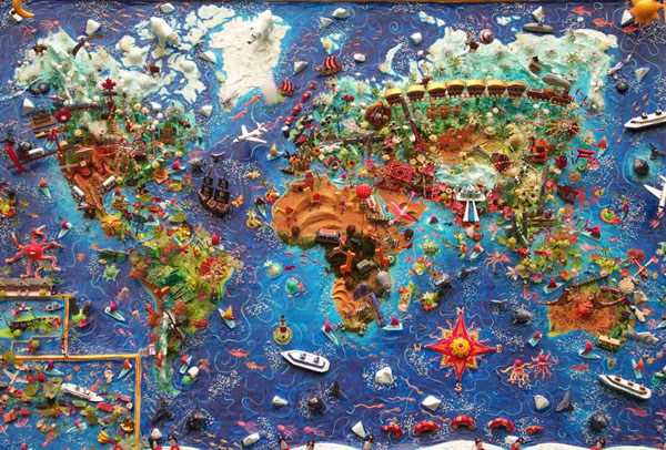 Mapas del mundo originales