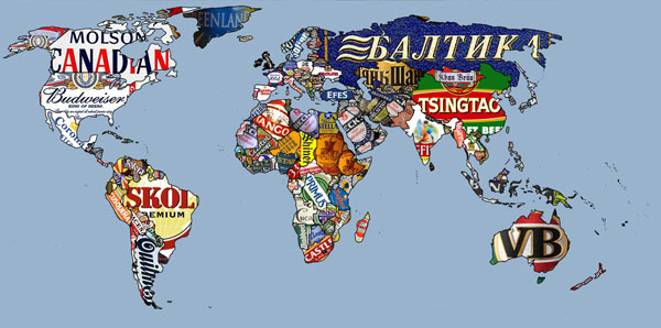 Mapas del mundo originales