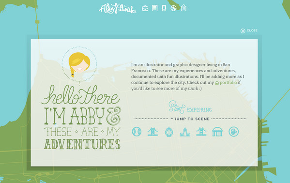 Transparencia en web