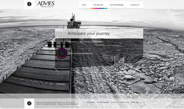 Transparencia en web