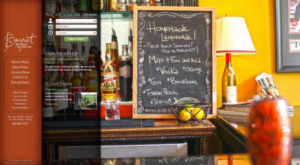 Transparencia en web