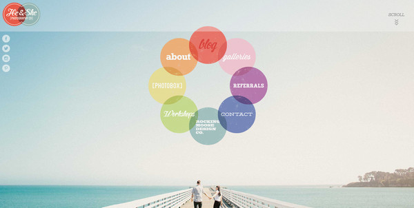 Transparencia en web