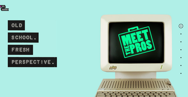 Inspiración para páginas web