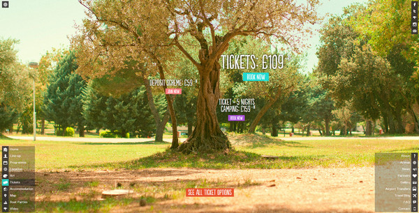 Transparencia en web