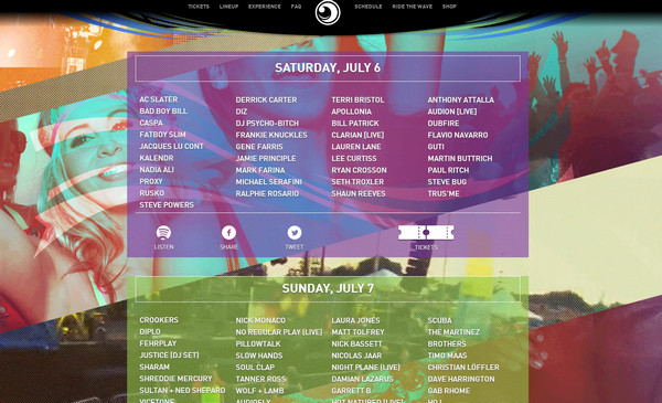 Transparencia en web