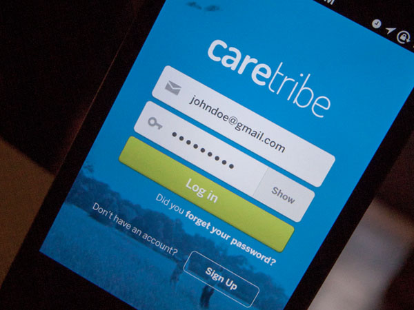 Pantallas de login Flat