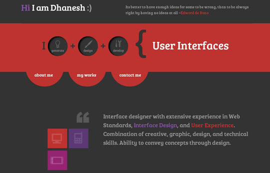círculos en diseño web