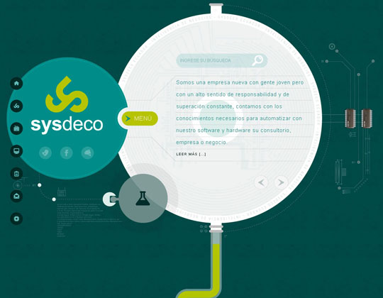 círculos en diseño web