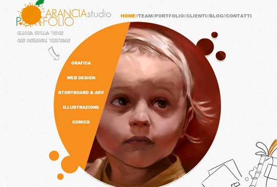 círculos en diseño web