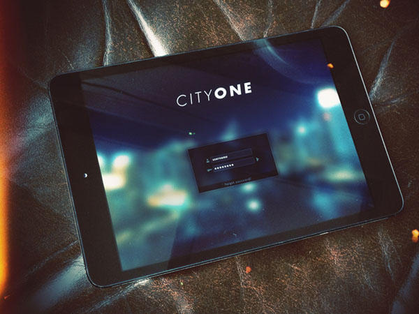 Pantallas de login Flat