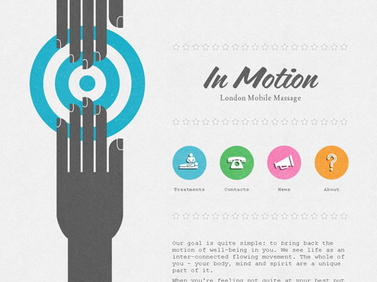 círculos en diseño web