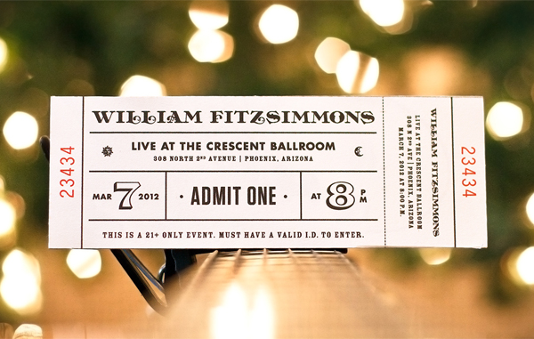 Invitaciones y entradas originales