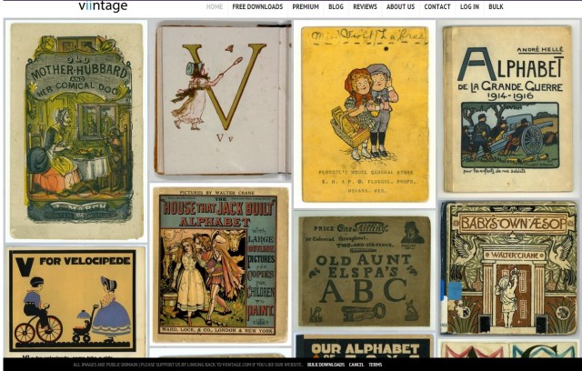 Banco de imagenes vintage