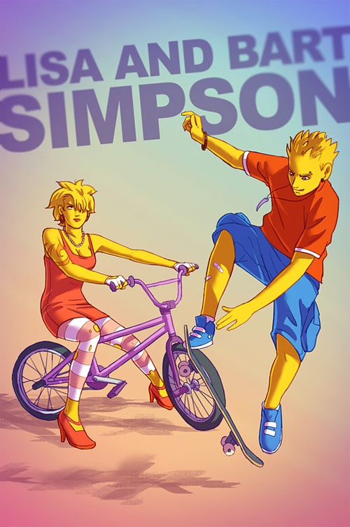 de héroes a villanos ilustracion