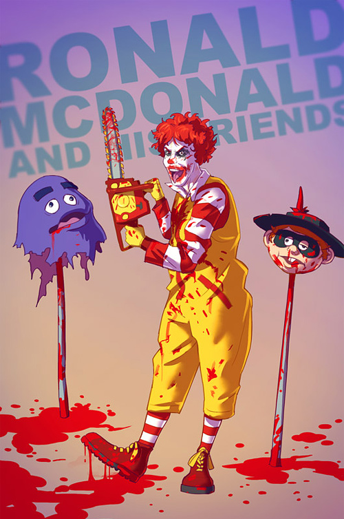 de héroes a villanos ilustracion