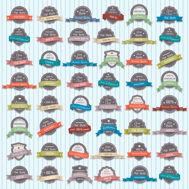 Etiquetas vectoriales