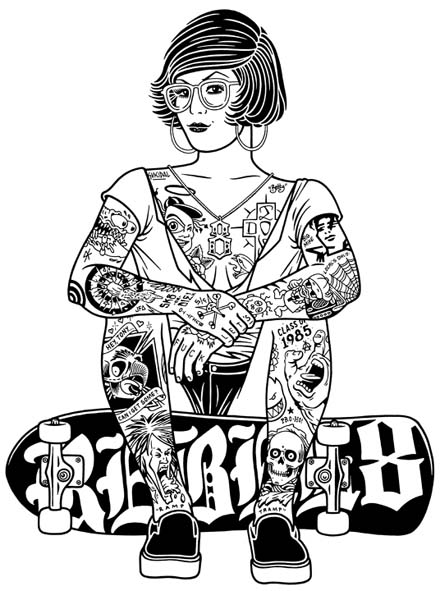 ilustraciones femeninas