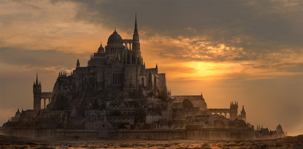 como crear una ciudadela en photoshop