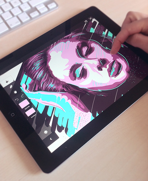 ilustración con adobe ideas