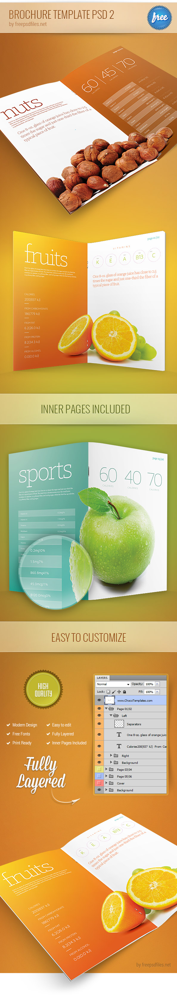 Plantilla para folleto