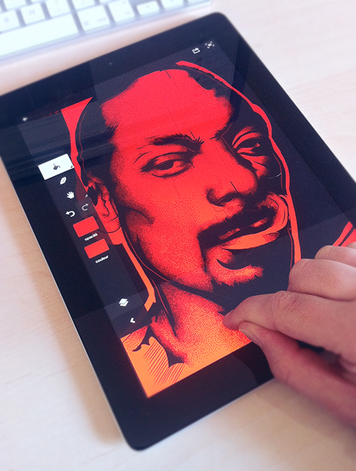 ilustración con adobe ideas