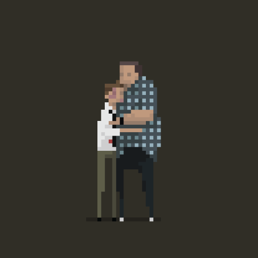 pixel art animados de peliculas