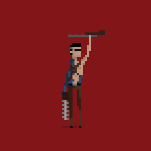 pixel art animados de peliculas