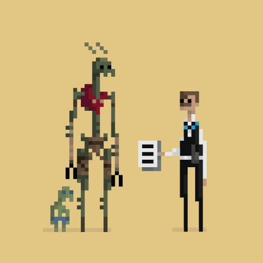 pixel art animados de peliculas